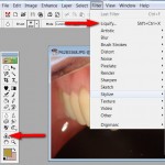 Zaledwie dwie funkcje programu Photoshop umożliwiają uzyskanie atrakcyjnej harmonii zębów.